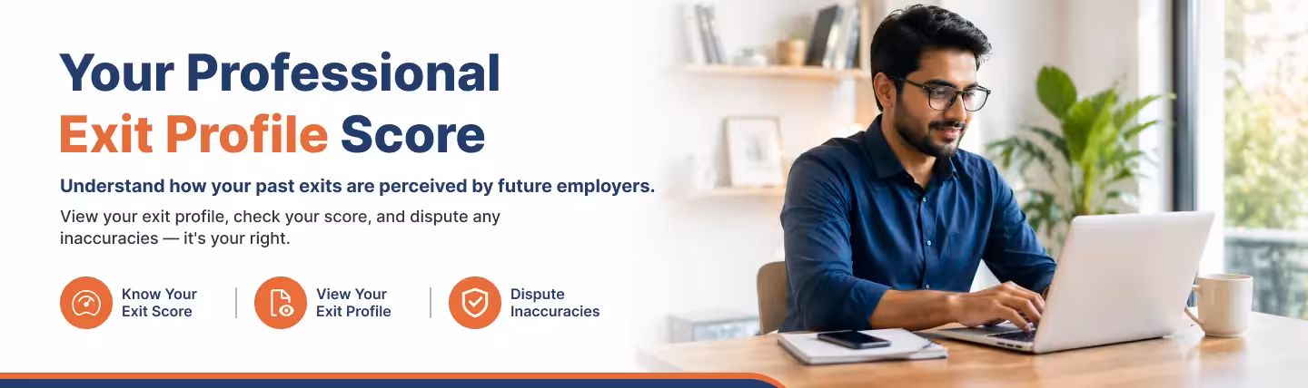 Employee Exit Verification Platform Secure employee exit management and background verification solution for companies and employees